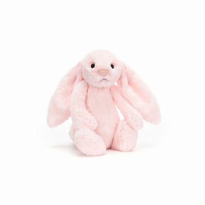 Jellycat Bashful Pink Bunny New Zealand | SCABI0913